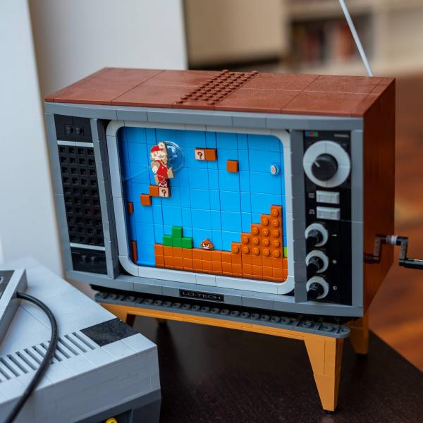 Télé mario en légo